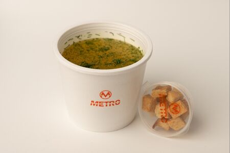 Бульон куриный с лапшой