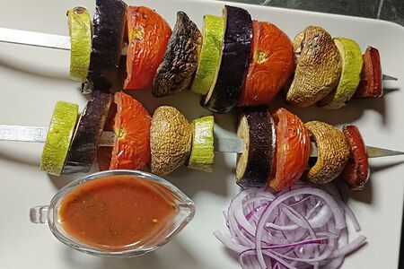 Овощи на гриле 