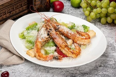 Цезарь с креветками