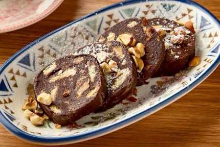  Шоколадная колбаса 