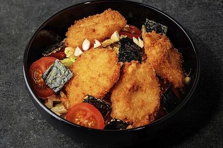 Салат цезарь по-азиатски