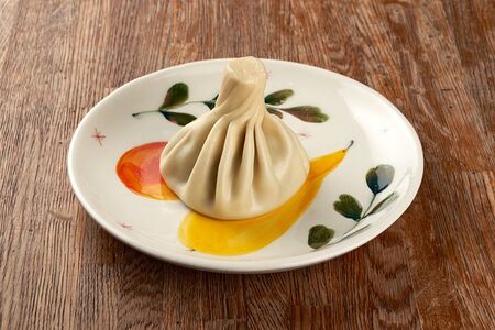 Хинкали с говядиной и свининой