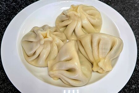 Хинкали с бараниной