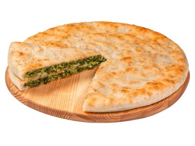Пирог с сыром и шпинатом
