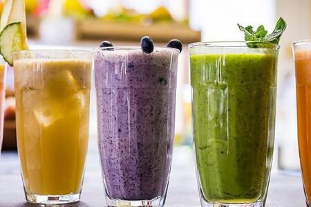 Смузи Ежевичный