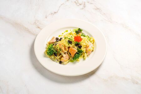 Тальятелле Аль Сальмоне