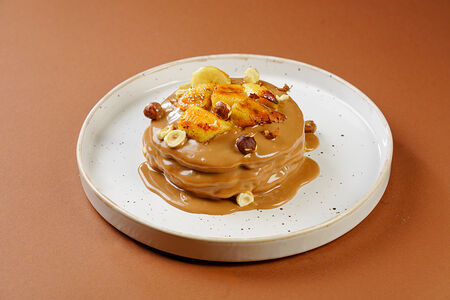 Банановые панкейки х