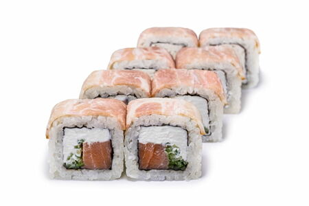 Ролл Рубикон с лососем