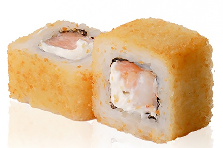 Ролл Лосось креветка в темпуре