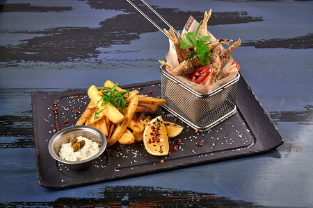 Барабулька жареная