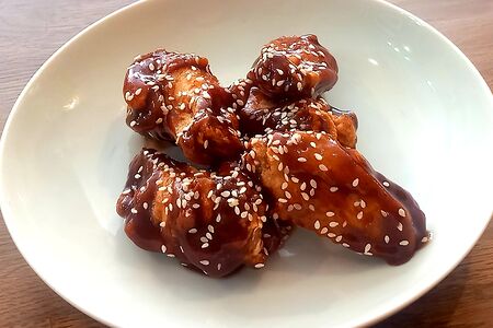 Крылышки гриль