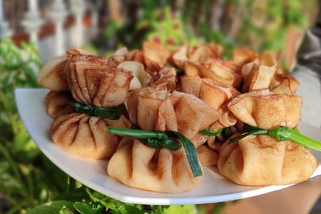 Боярский блинчик с семгой