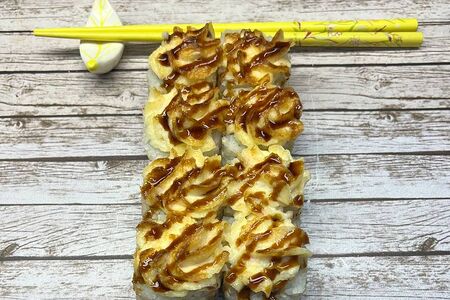 Запеченный ролл с угрем