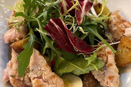 Салат с индейкой