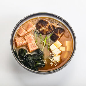 Мисо с лососем