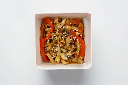 Вок с овощами