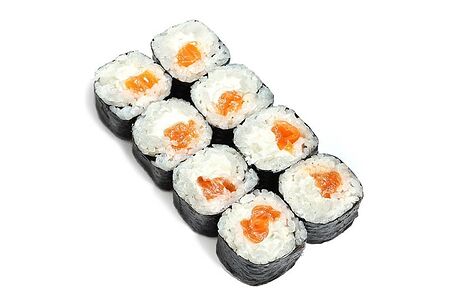 Ролл с лососем и сливочным сыром