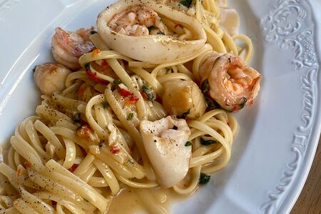 Паста с морепродуктами