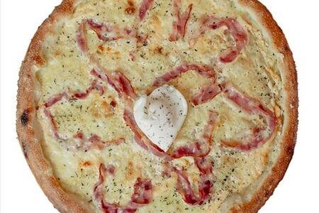 Мини-пицца Карбонара