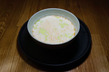 Сливочная уха из сёмги