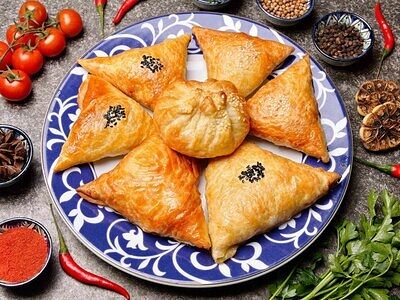 Самса с бараниной