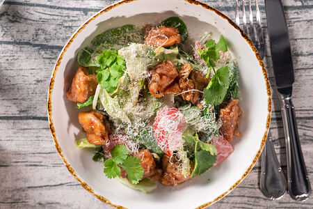 Салат с цыпленком