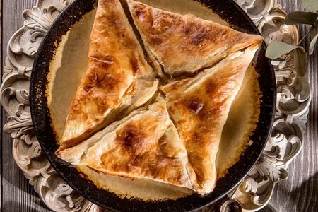 Пеновани с курицей и грибами 