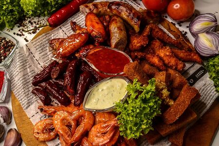 Большая пивная тарелка