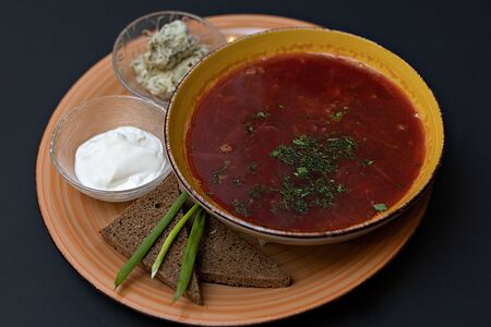 Борщ с говядиной