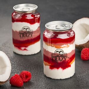 Банкейк Малина в кокосе