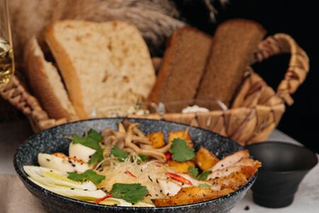 Сырный рамен 