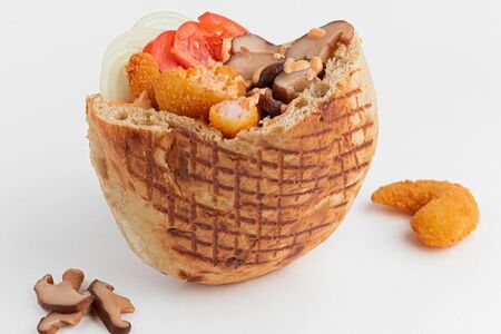 Шаверма Том Ям с креветками