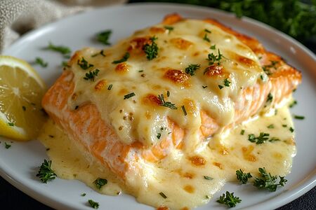 Горбуша по-французски