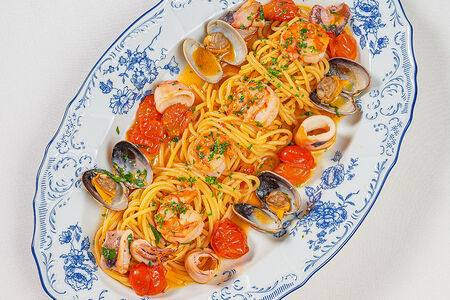 Спагетти Aux Fruits de Mer
