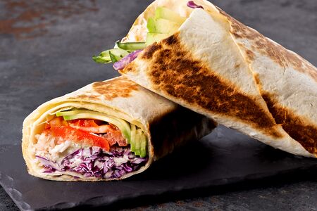 Шаурма с крабом