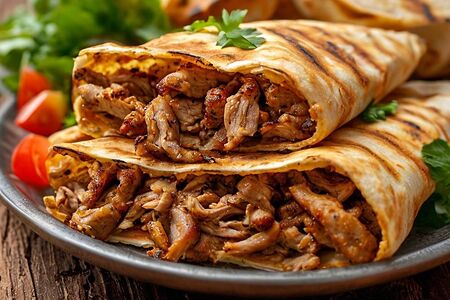 Шаурма со свининой 