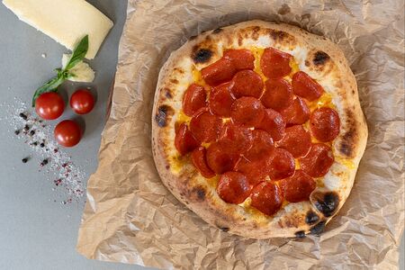 Пицца Чоризо-чеддер