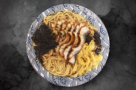 Рамен с угрём