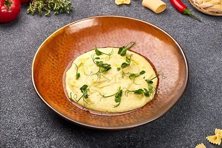 Картофельное пюре с трюфельм маслом