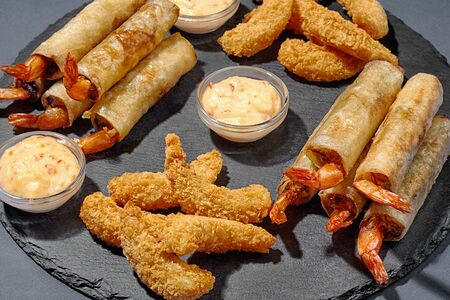 Сет: Нэм Том (10 шт.), Креветки в кляре (10 шт.)