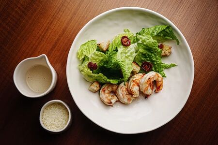 Цезарь с креветками