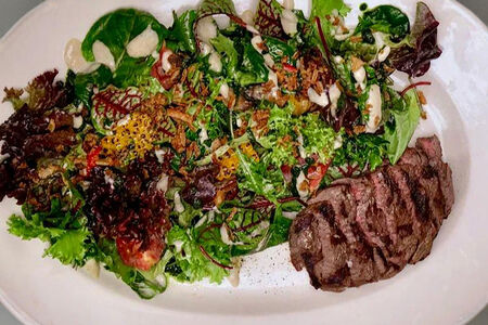 Салат Говядина гриль