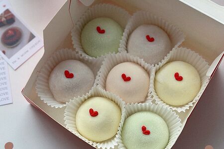 Моти-набор ассорти на 8 марта сердечки 