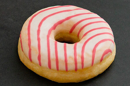 Доставка Пончик с малиново-сливочной начинкой