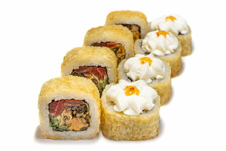 Жареный ролл Хатико