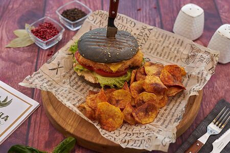 Бургер с курицей