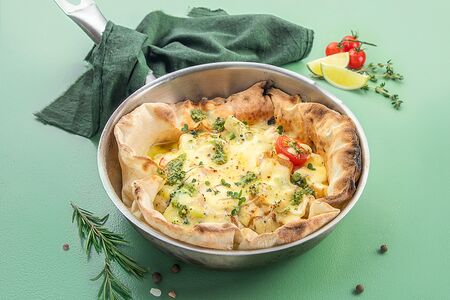 Морская рыба, запеченная в печи