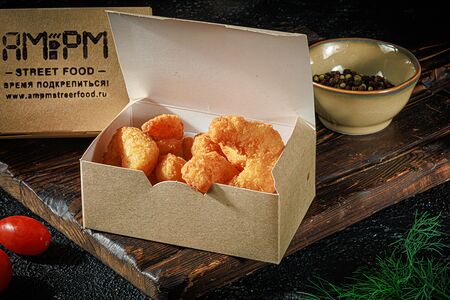 Мини-креветки в панировке