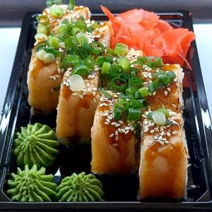 Ойси с зелёным луком