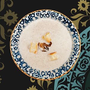 Крем-суп грибной